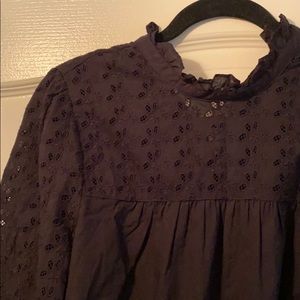 Black blouse from madewell